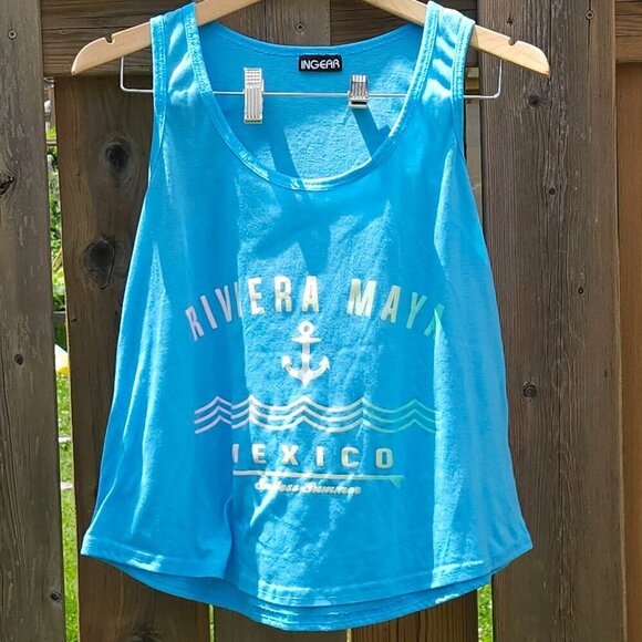 INGEAR RIVIERA MAYA MEXICO ENDLESS SUMMER TANK TOP Women's Size Small - Picture 2 of 5